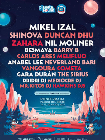 ¡PLANETA SOUND 2025 revela su cartel completo!
