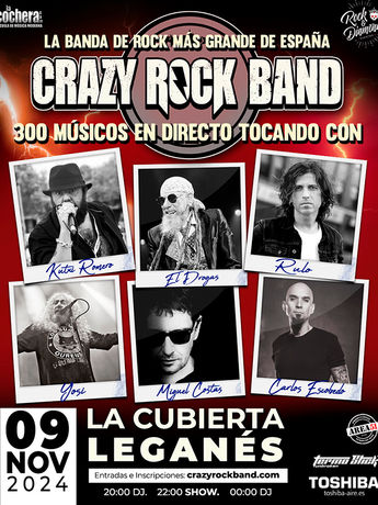 Crazy Rock Band, la Rockvolucion llega a Madrid