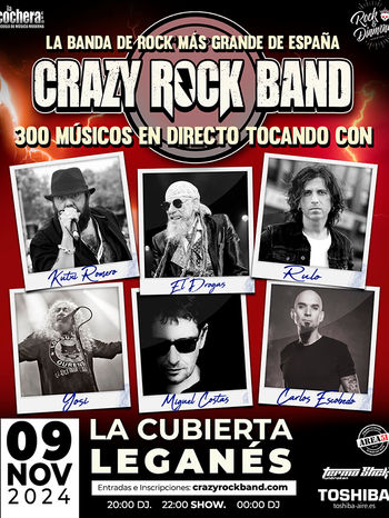 Crazy Rock Band, la Rockvolucion llega a Madrid