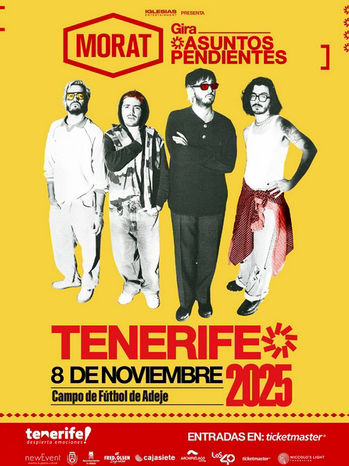 Morat en Tenerife 2025: el único show de la banda en España este año