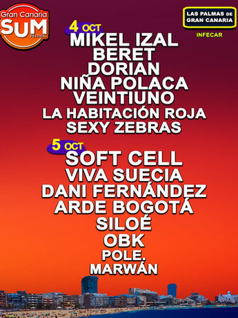 Gran Canaria SUM Festival cierra cartel con la inesperada ausencia de Shinova