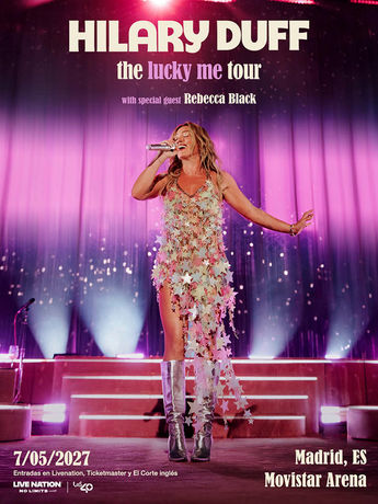 Hilary Duff vuelve a España con su nueva era musical: Madrid recibirá ‘The Lucky Me Tour’ en 2027