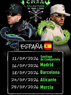 Feid vs Ferxxo aterriza en Madrid: el fenómeno global del reguetón llega al Movistar Arena con el esperado FALXXO Tour