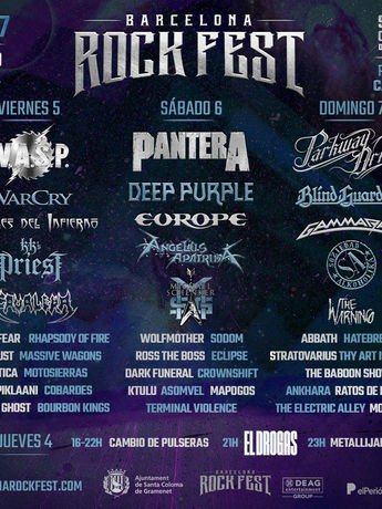 Llega el Barcelona Rock Fest con un cartel que no te puedes perder