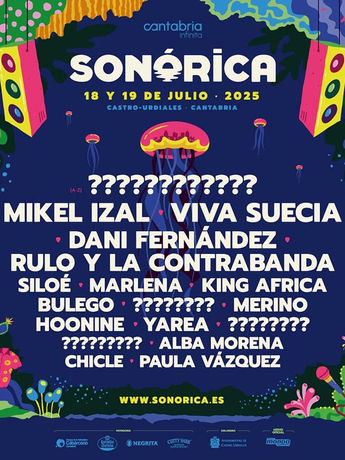 Sonorica anuncia el primer avance de su cartel para el 2025