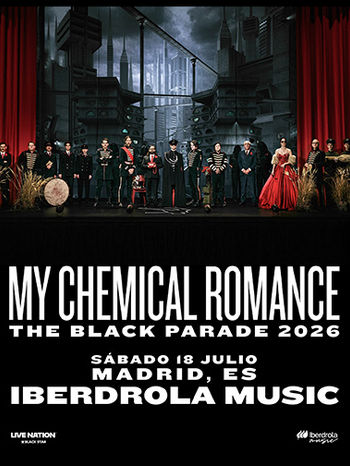 ¡My Chemical Romance regresa a España con su gira The Black Parade 2026!