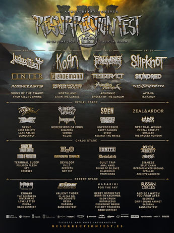 El Resurrection Fest 2025 celebra su 20º Aniversario! ¿Estás listo para el evento musical del año?