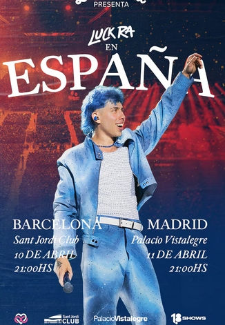Luck Ra llega a España con dos conciertos este mes de abril