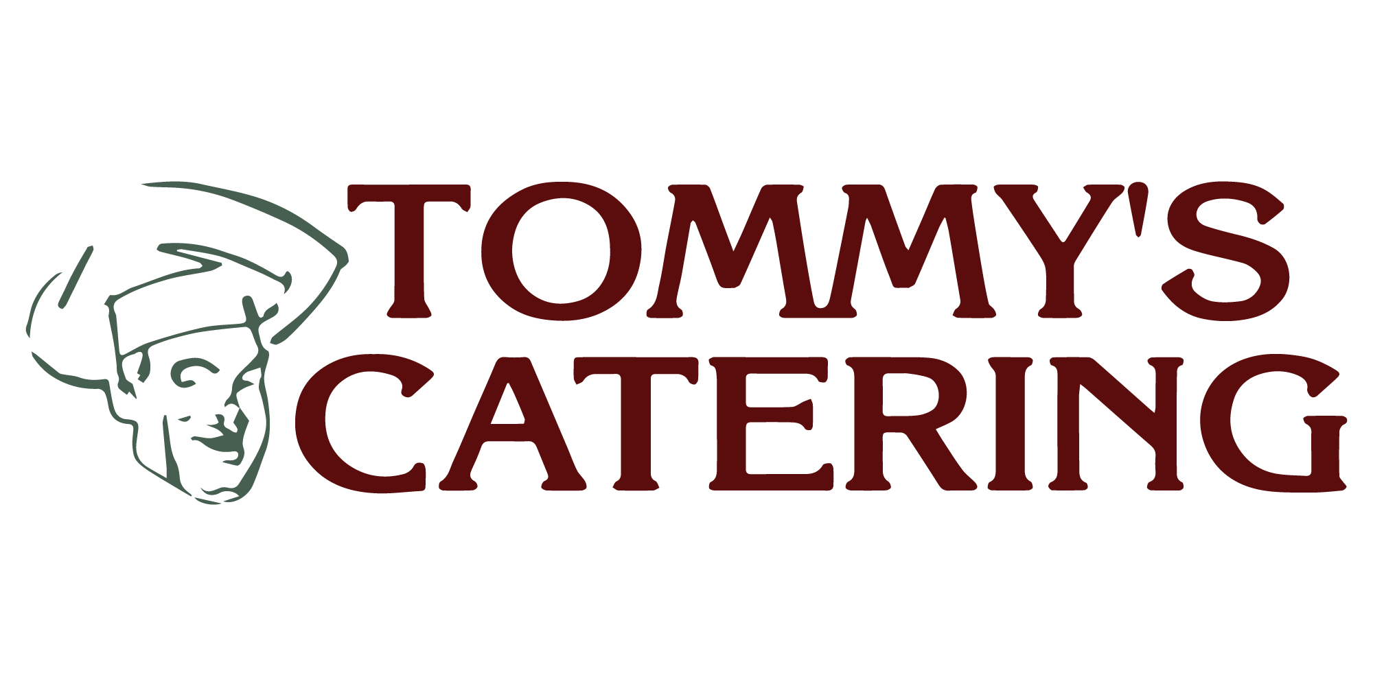 Tommy's Catering Logo Red And Green