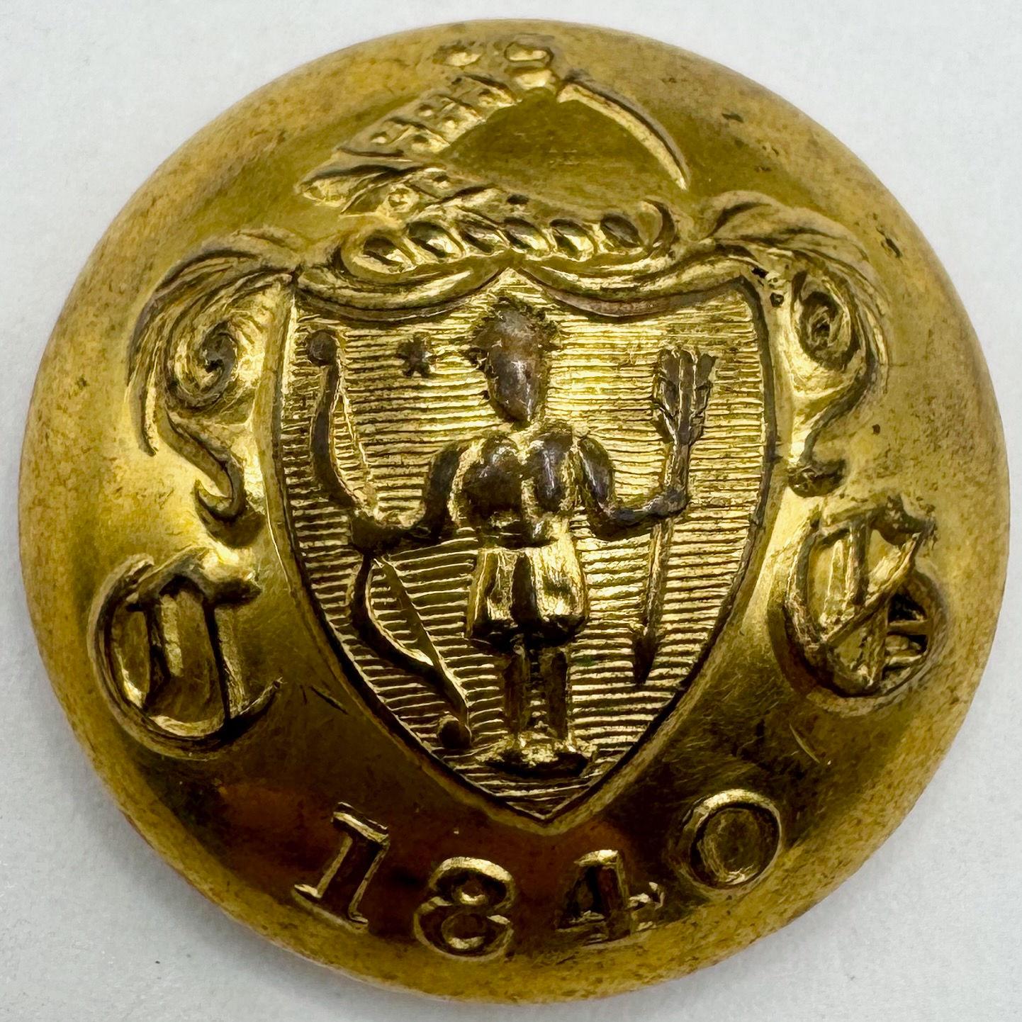 MS 100 | Worcester City Guard Coat Button