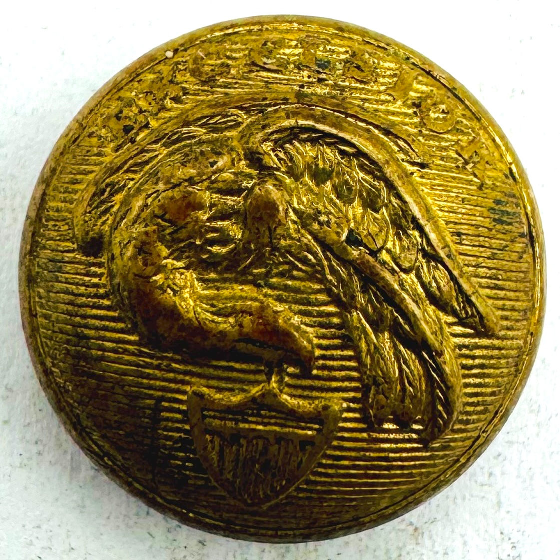 NY 18v | New York National Guard Cuff Button