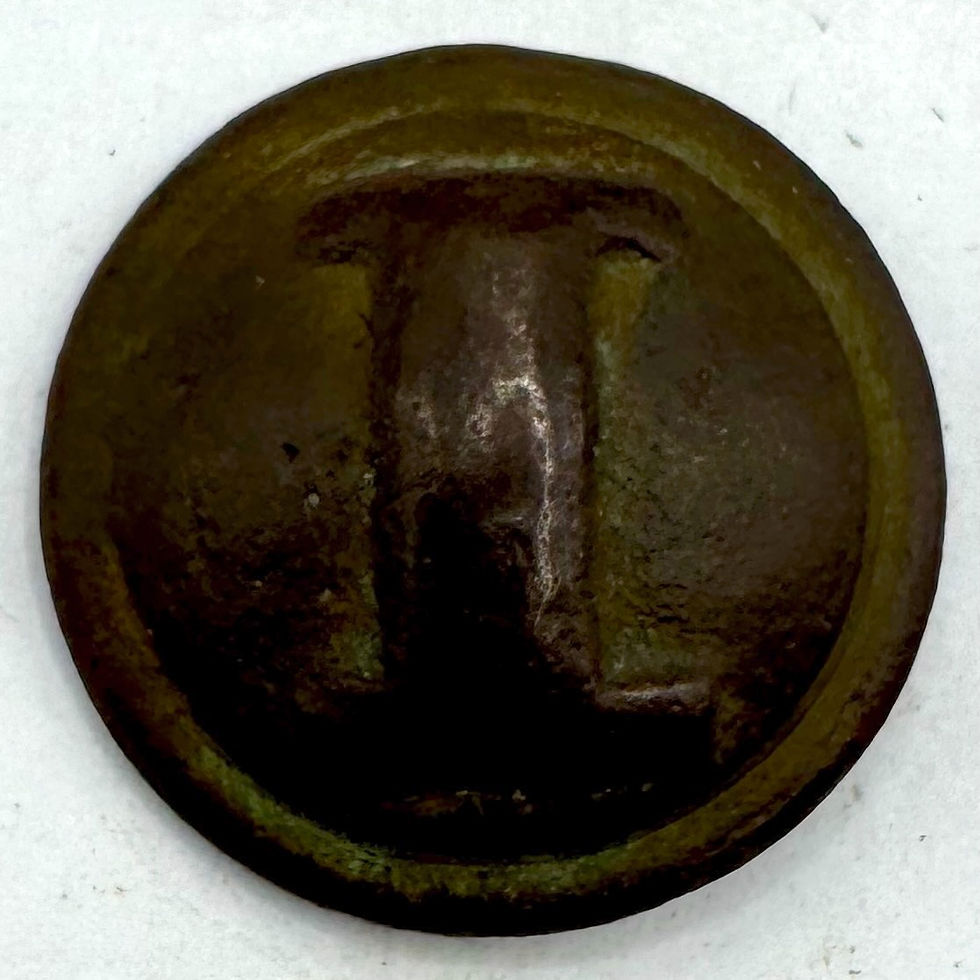 CS 184 | Confederate Cast Infantry Coat Button