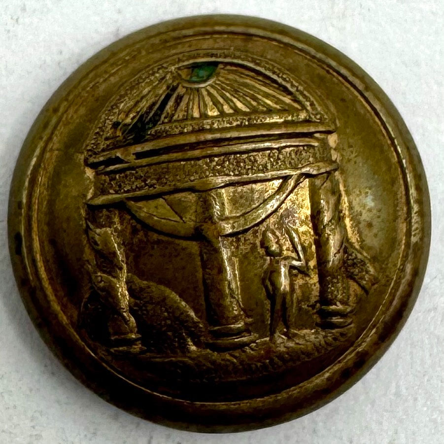 GA 3v | Georgia State Cuff Button