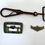 Thumbnail: Civil War Cavalry Shoulder Sling Buckle and Swivel Clip Set