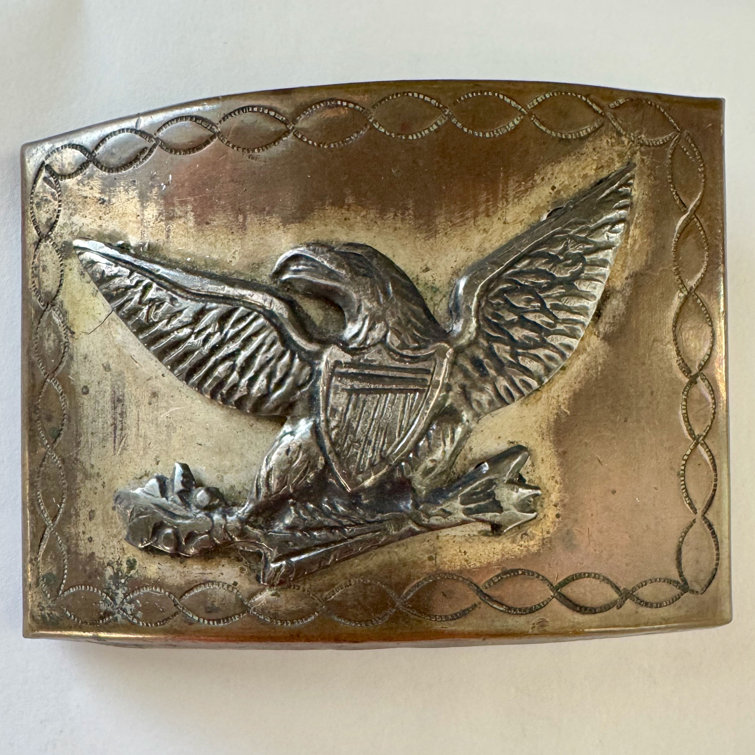Pre-Civil War Militia Belt Plate Front