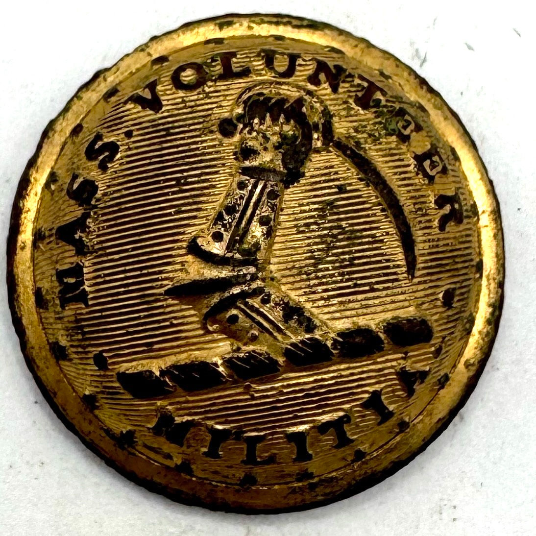 MS 35 | Massachusetts Militia Coat Button
