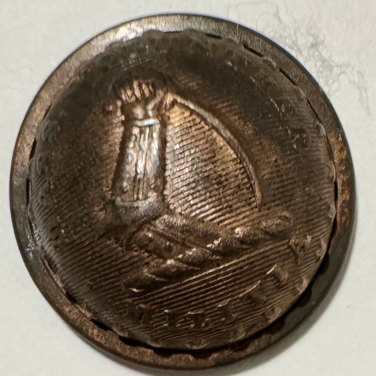 MS 35A4 | Massachusetts Vol. Militia Coat Button