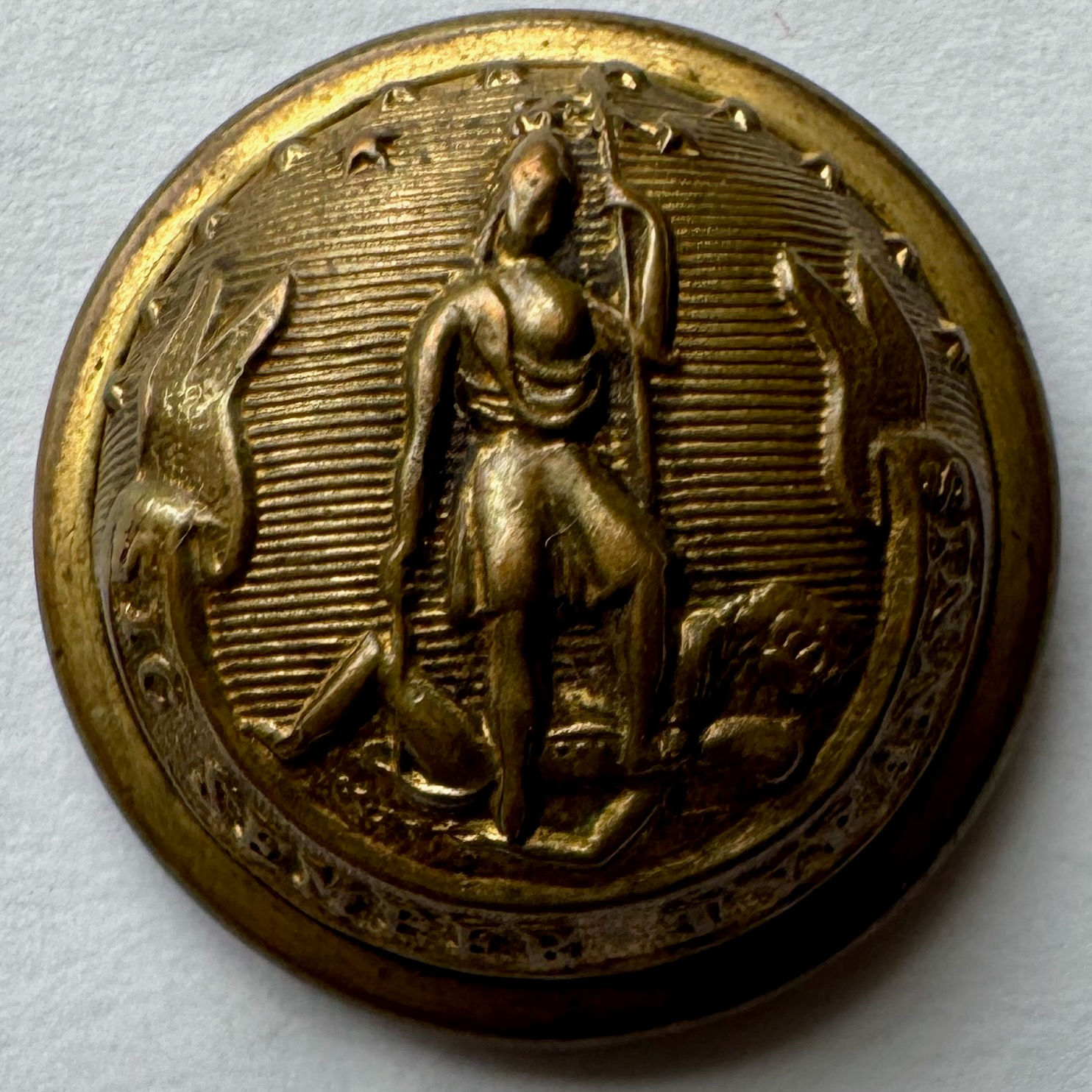 VA 20 | Civil War Virginia Officer's Button