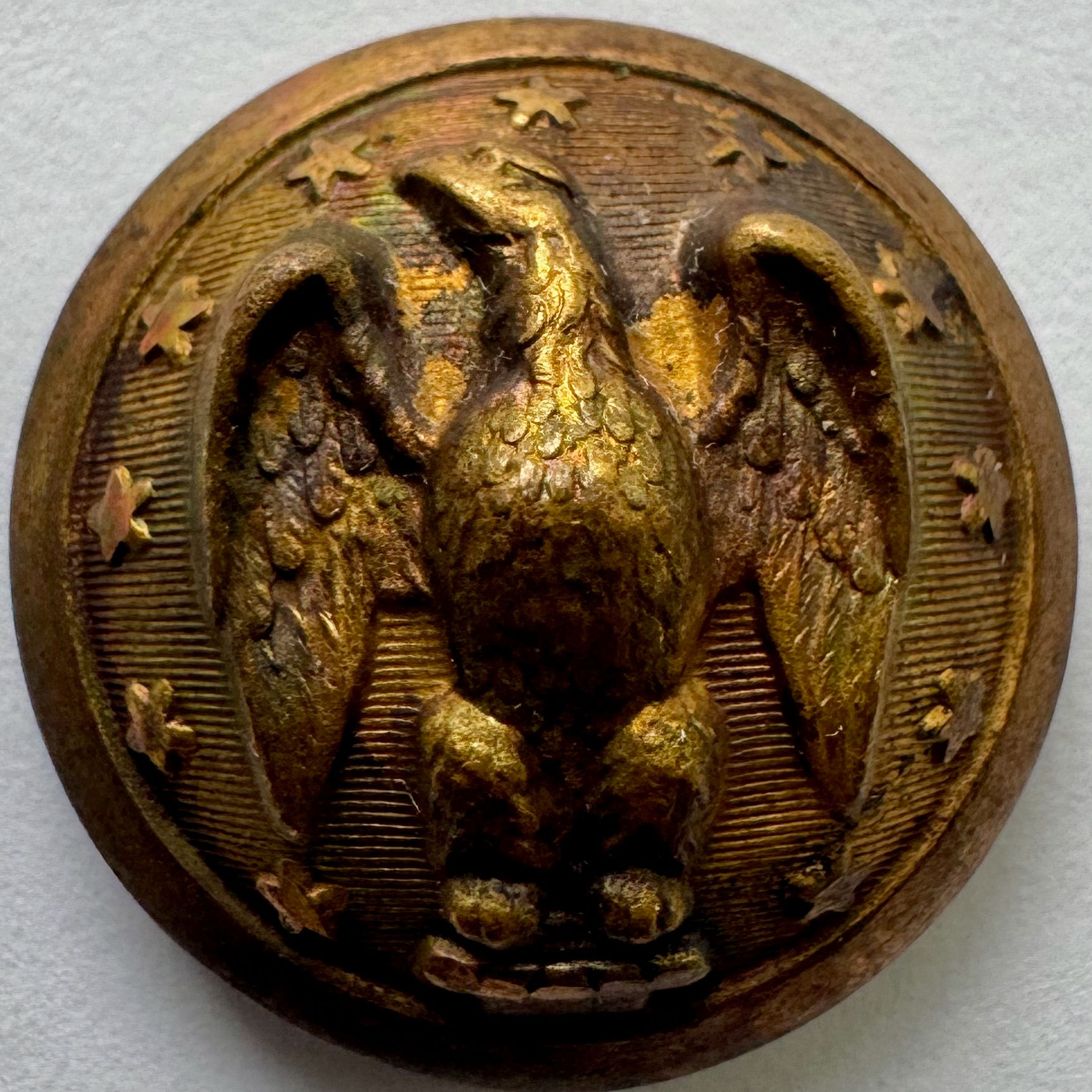 CS 5A3 | Confederate Officer Coat Button