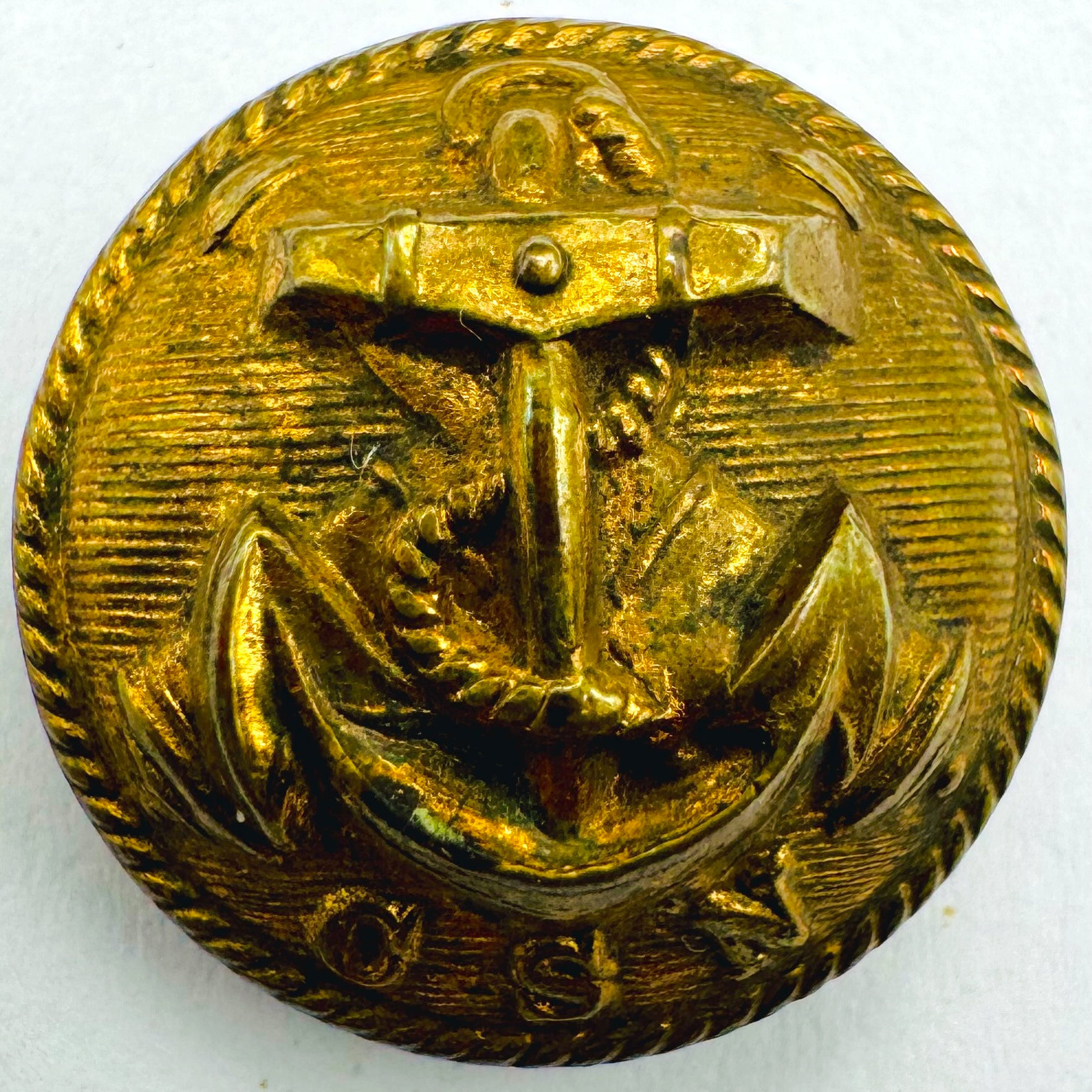 CS 53Av | Confederate Navy Medium Size Button