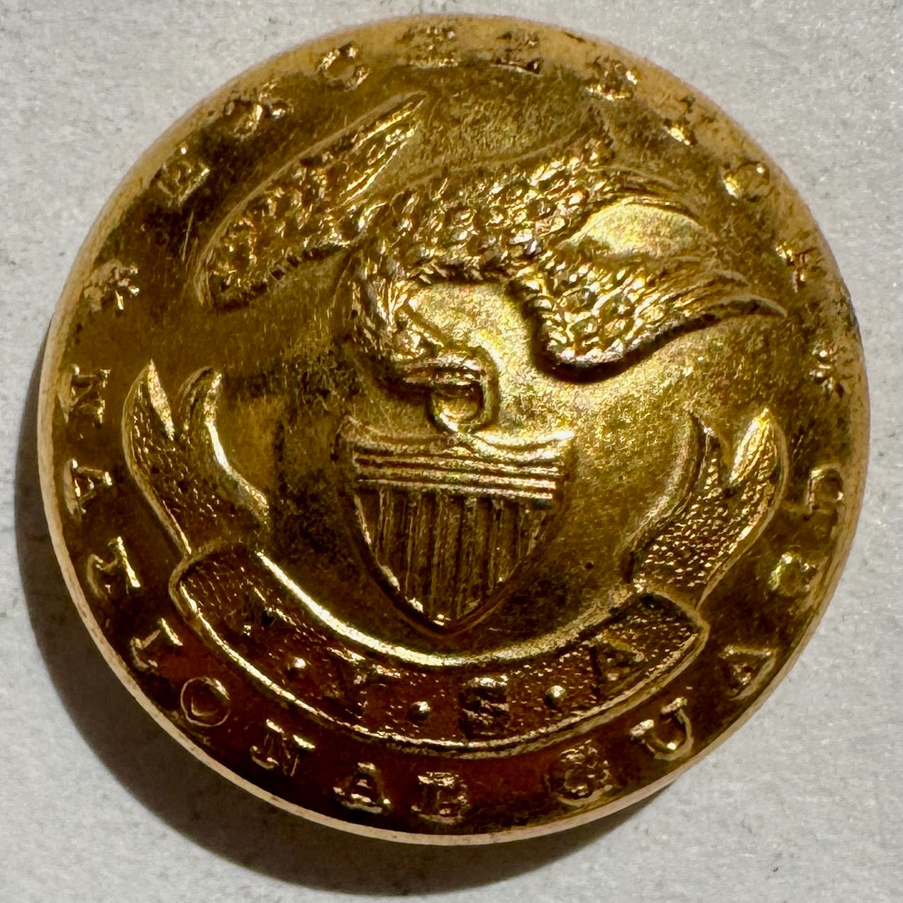 NY 20v | New York Artillery Cuff Button