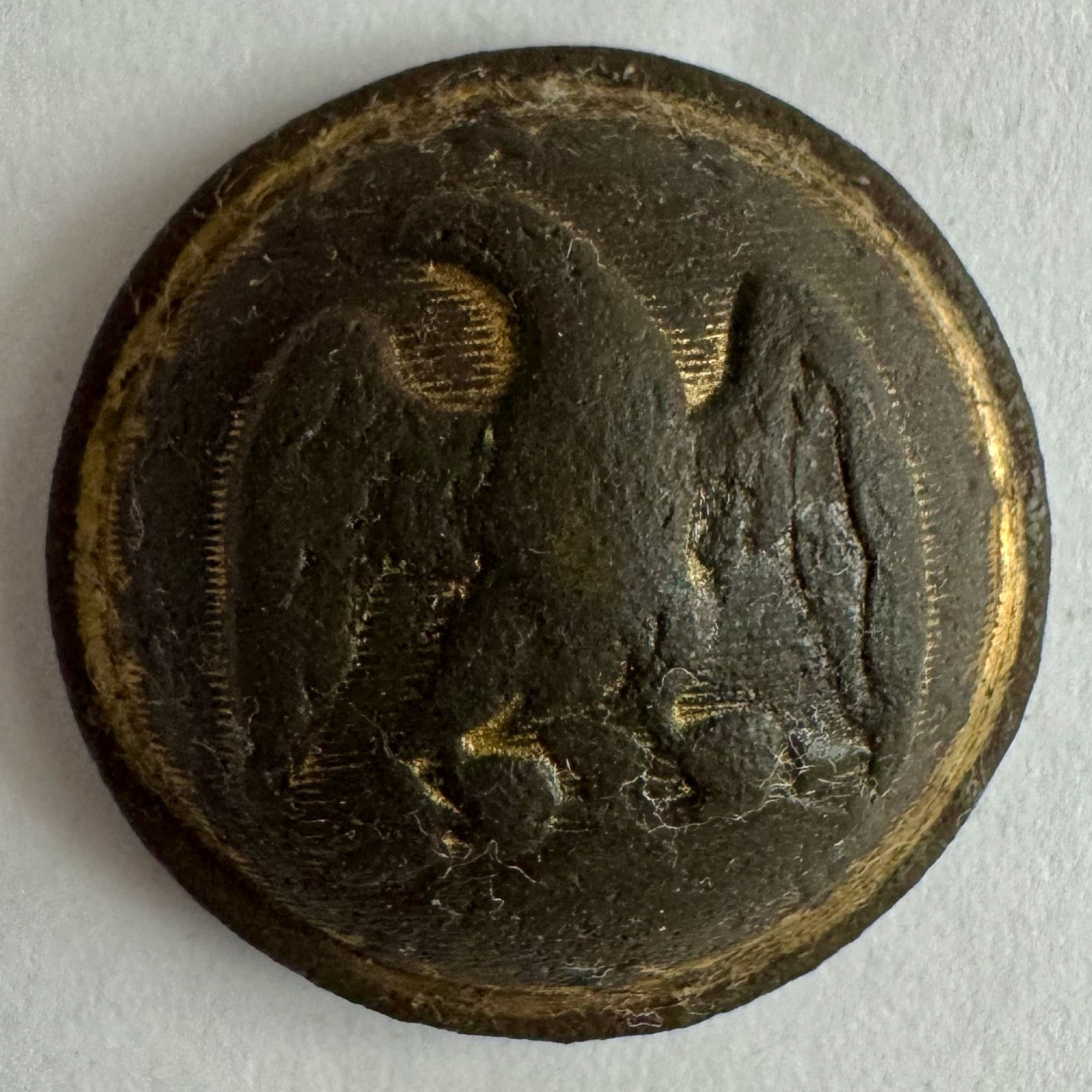 CS 20A | Confederate Army Officer Coat Button