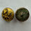 Thumbnail: GI 88A2v | Pair of Dug Infantry Eagle "I" Kepi Buttons