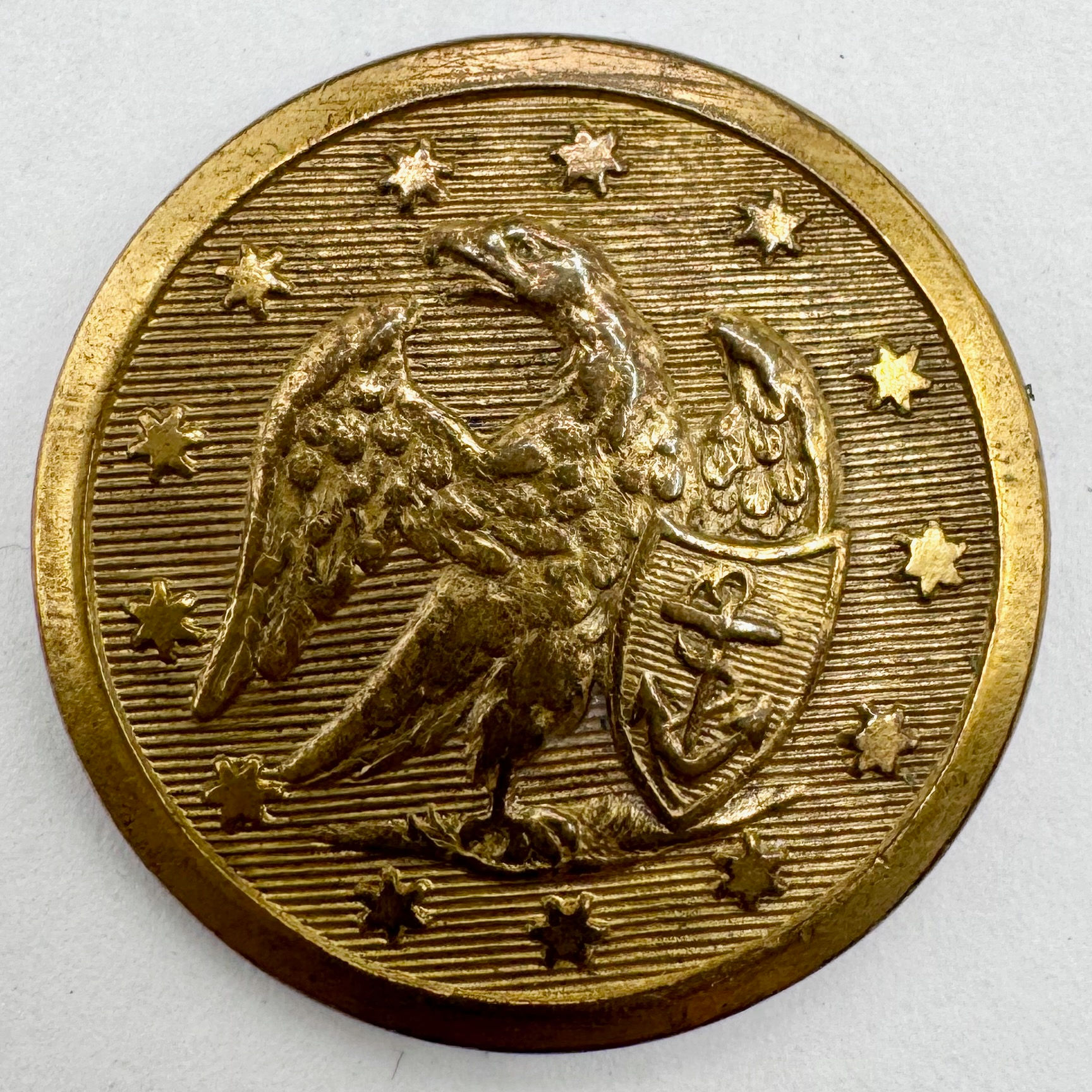 NA 62 | Navy 1pc Coat Button