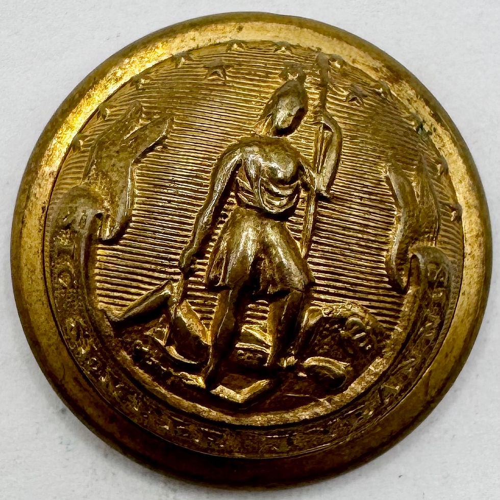 VA 20 | Virginia State Seal Staff Coat Button; Extra Quality