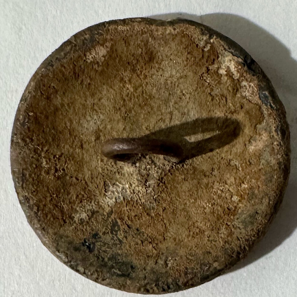 Thumbnail: CS 185 | Confederate Cast Infantry Coat Button