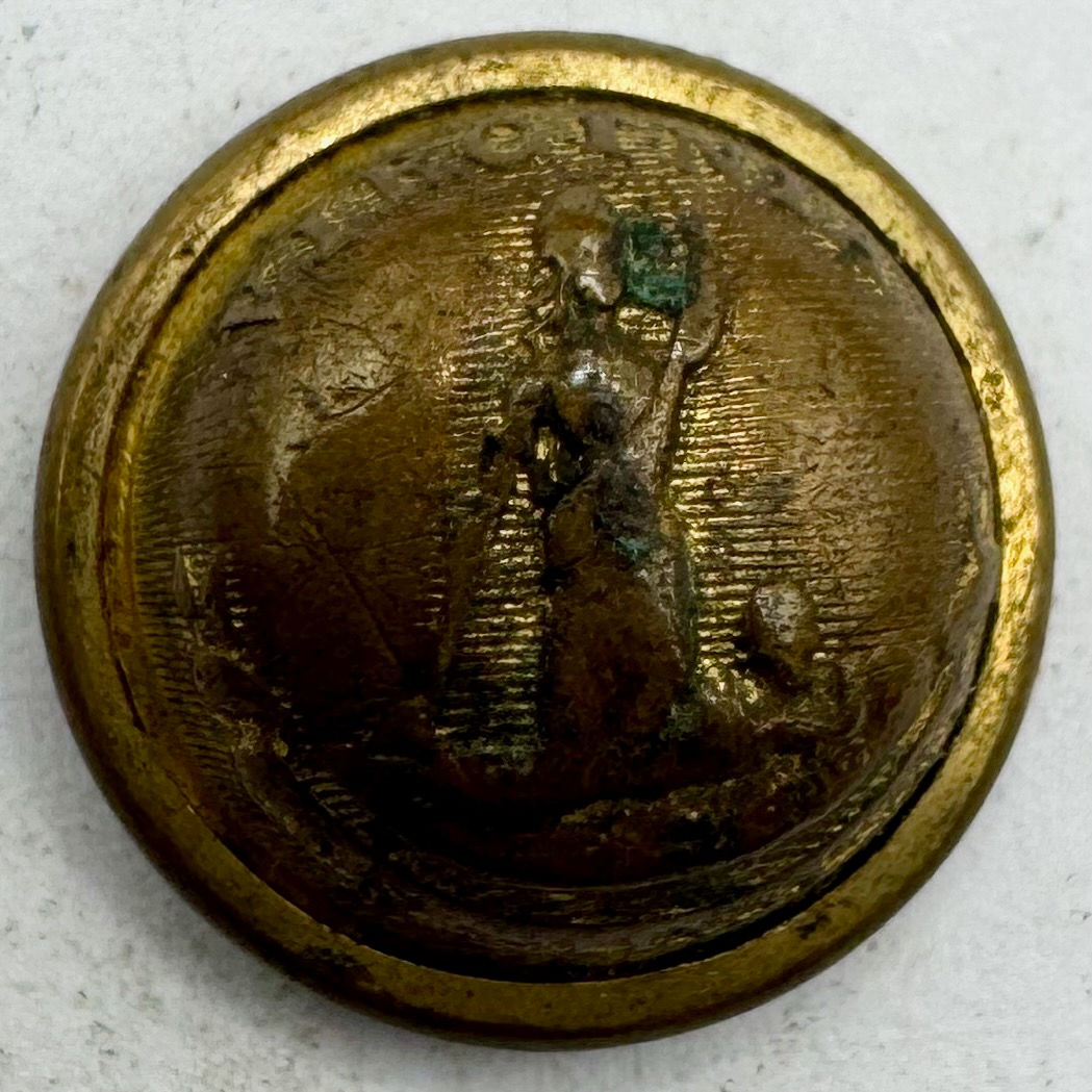 VA 18v | Virginia State Seal Cuff Button, Michel & Tyler