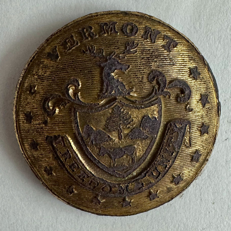 VT 9A | Vermont State Seal Coat Button