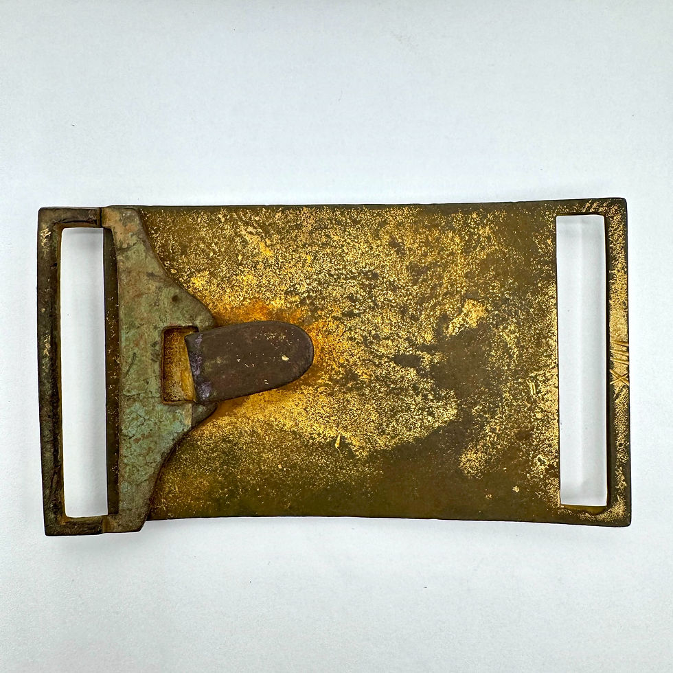 Thumbnail: Beautiful Gilted, Dug, Civil War Officer's Sword Belt Plate