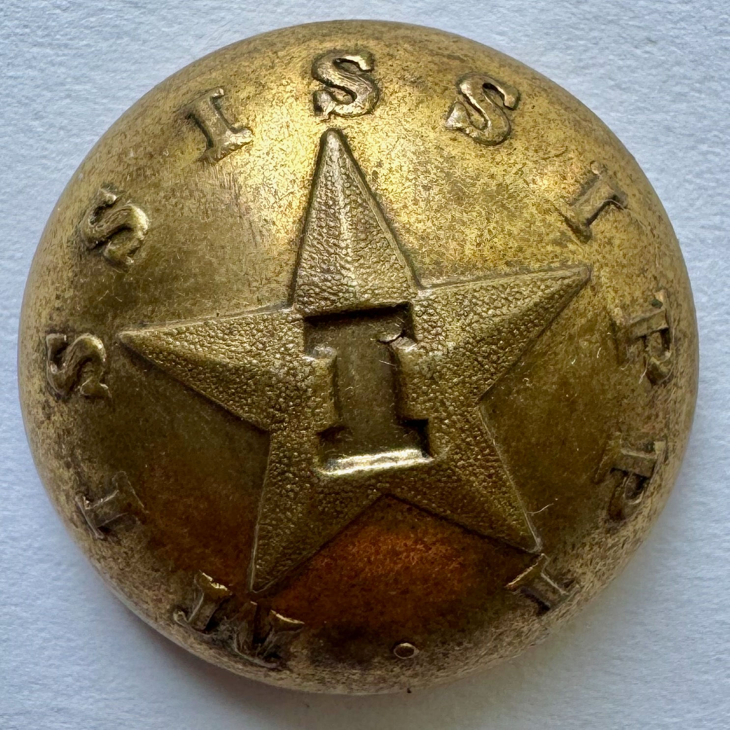MP 4A | Mississippi Infantry Coat Button