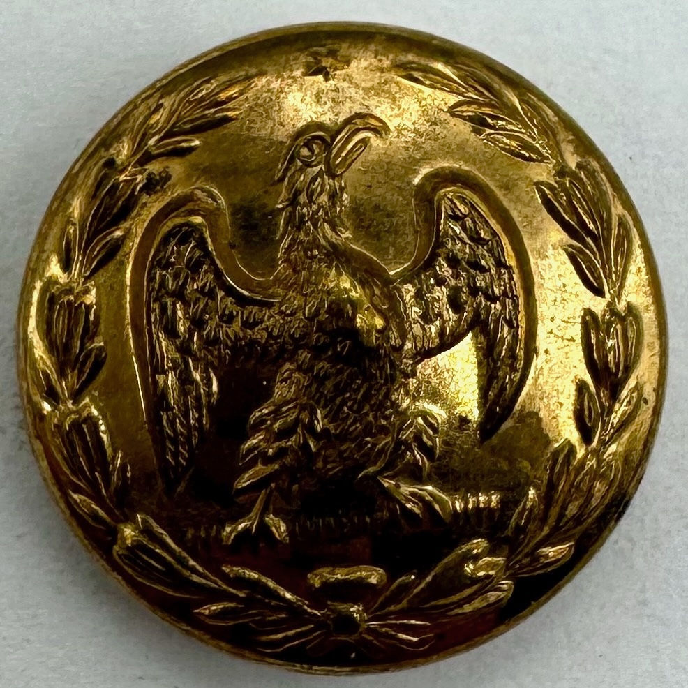 unl | 2pc Eagle in Wreath Button