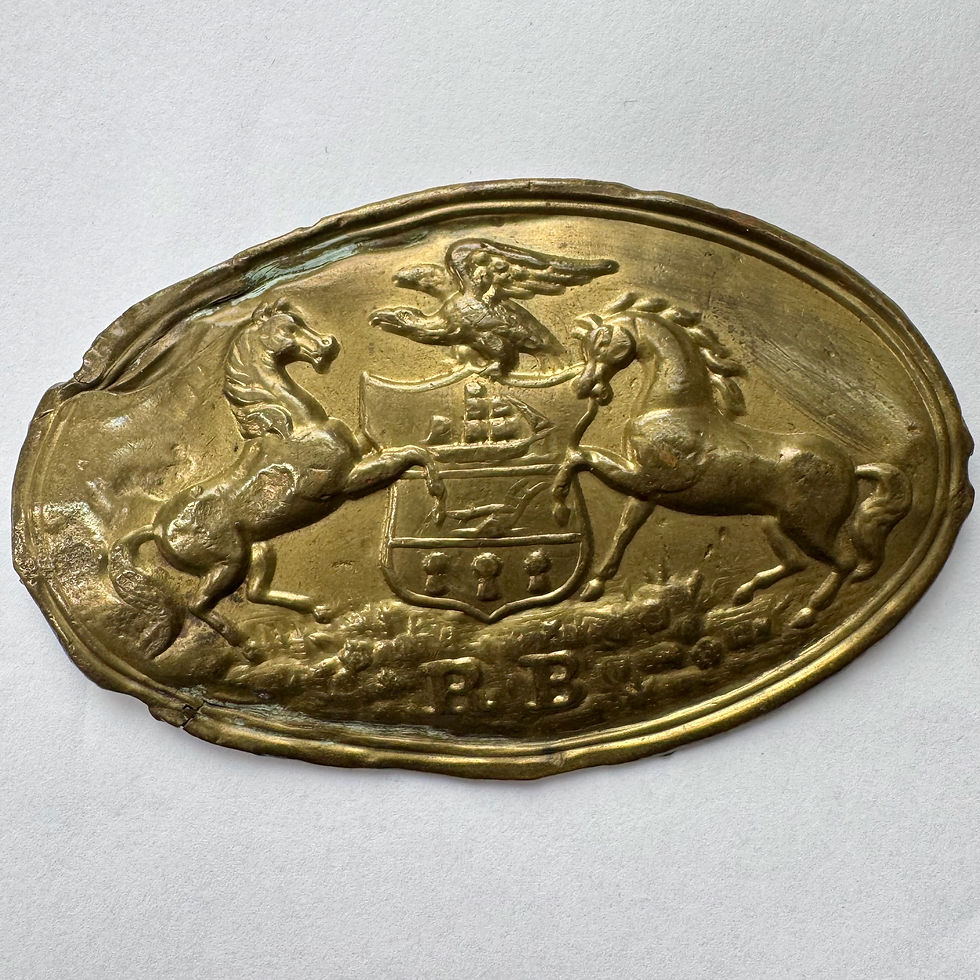Pennsylvania Reserve Brigade Cartridge Box Plate