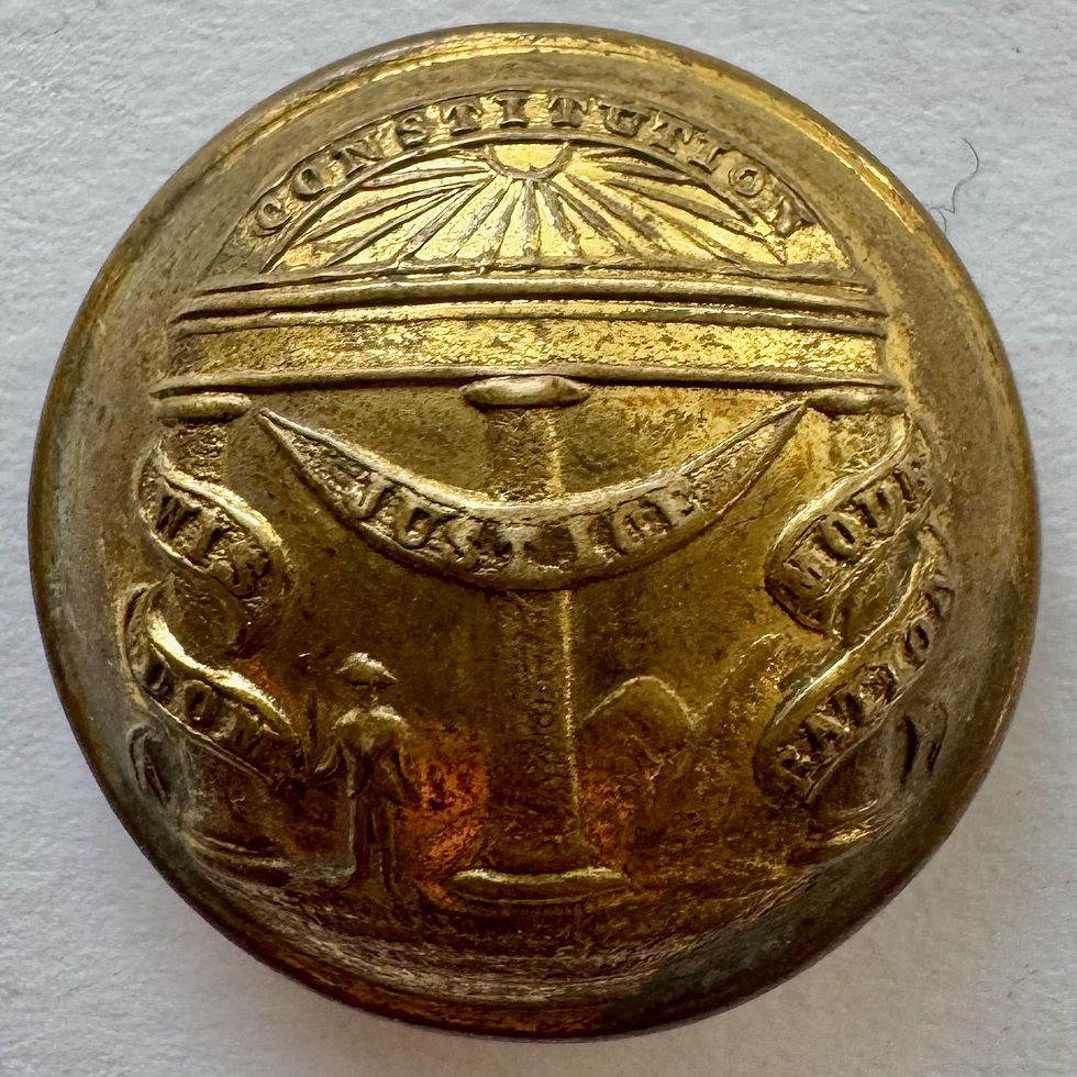 GA 5A | Georgia State Seal Coat Button
