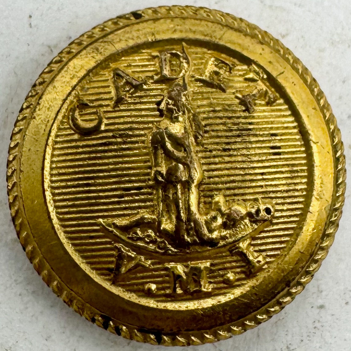 SU 408v | Virginia Military Institute Cadet Cuff Button