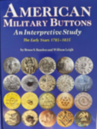 American Military Buttons: An Interpretive Study Cover
