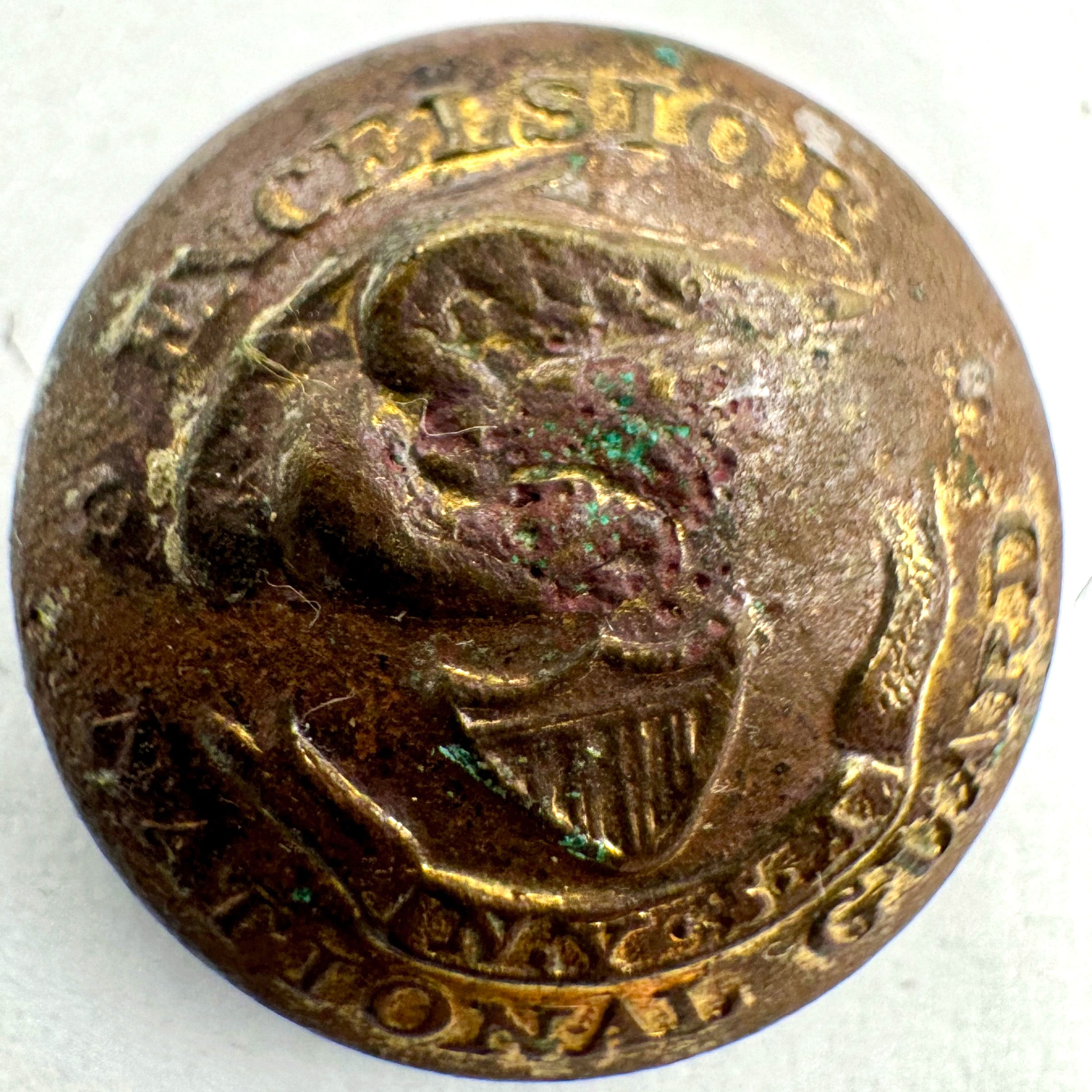 NY 20 | Dug New York Artillery Cuff Button