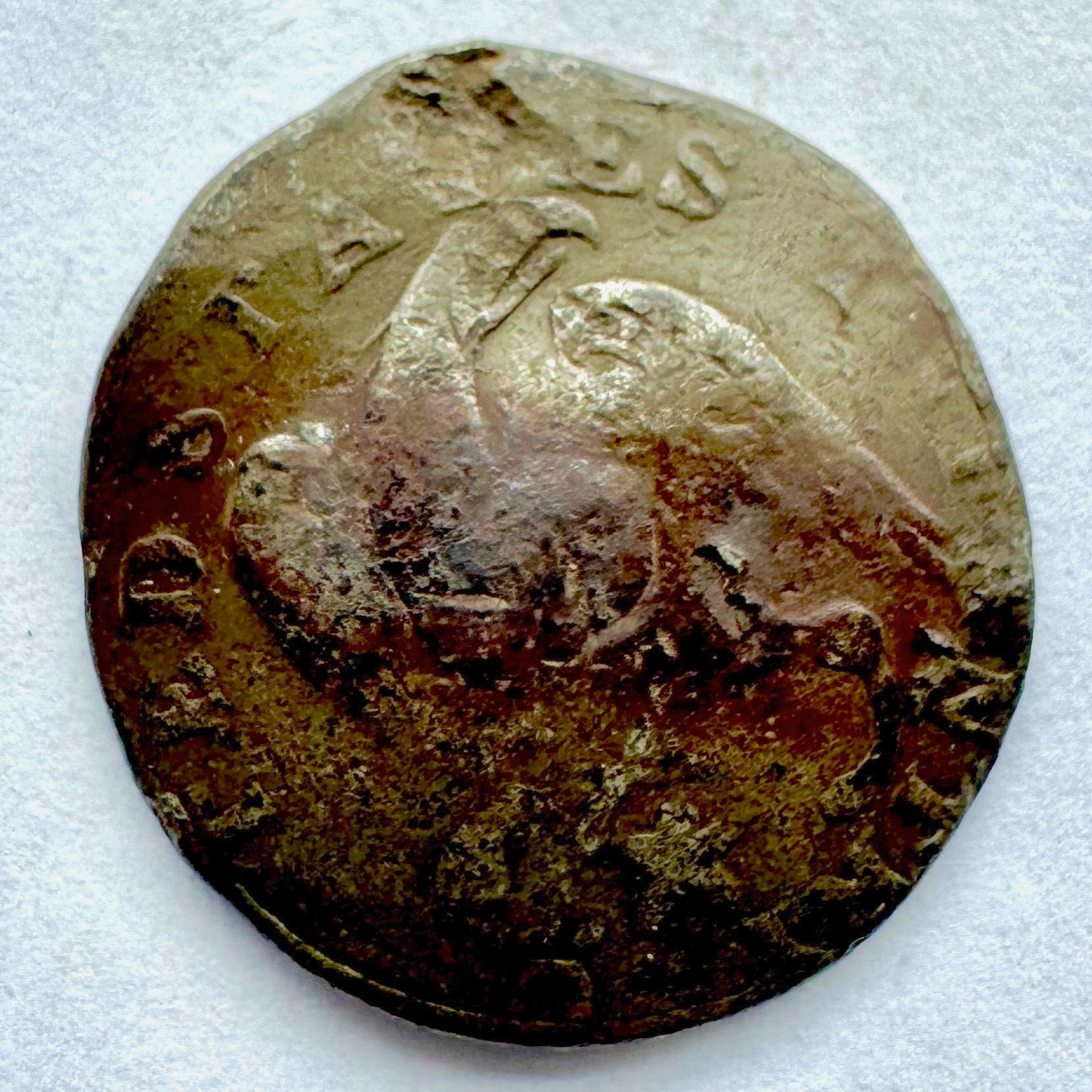 GI 41B | Infantry 1pc Convex Pewter Button