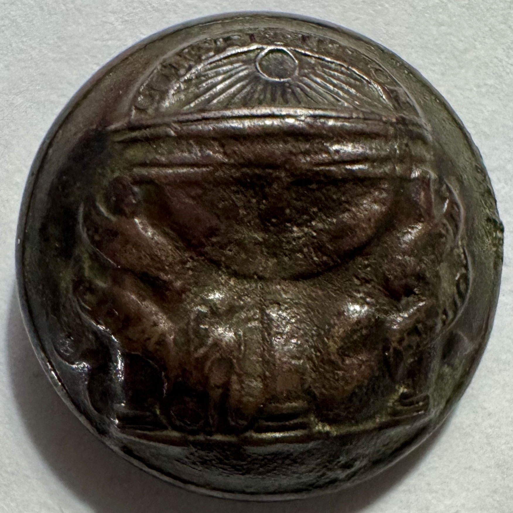 GA 4A1 | Georgia State Seal Coat Button