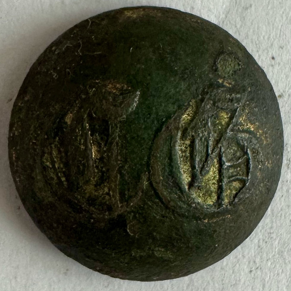 MS 57v | Massachusetts Boston City Guards Cuff Button
