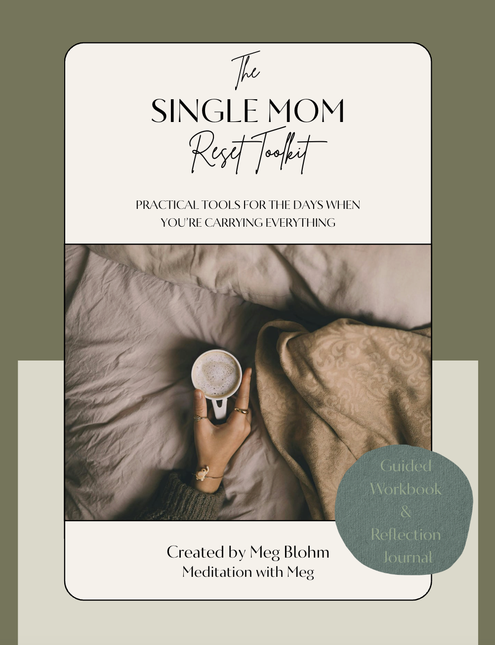 The Single Mom Reset Toolkit Guided Workbook & Reflection Journal