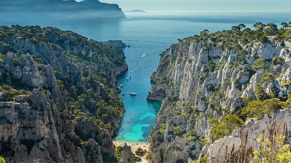Calanques proches d'Aix en Provence