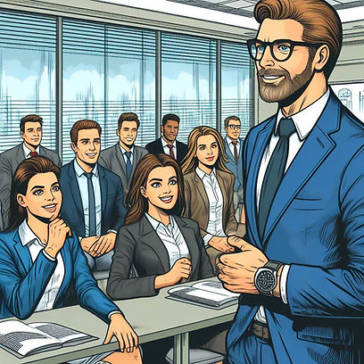 Illustration de formation en vente