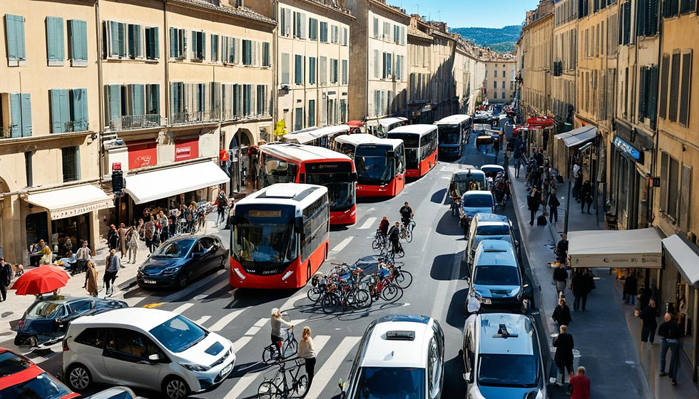 Transports à Aix-en-Provence