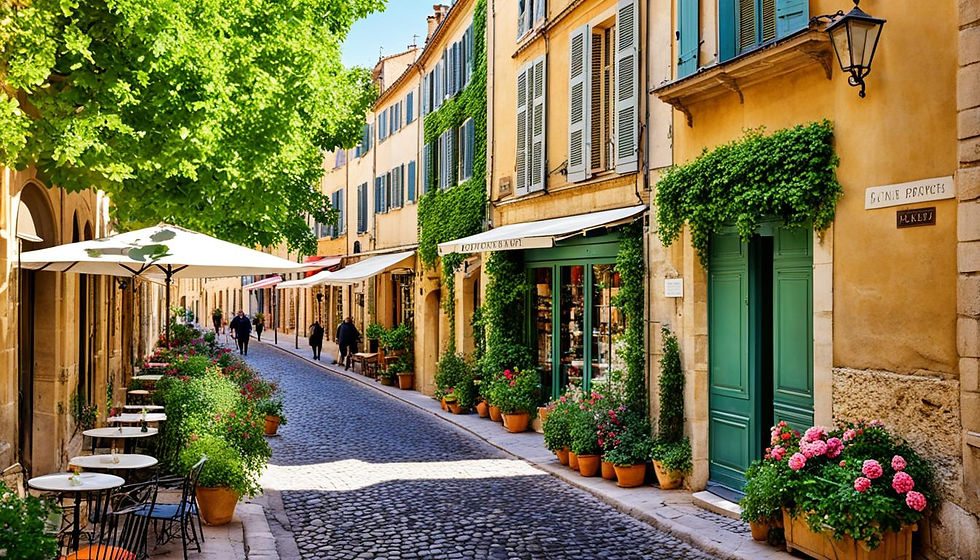 Quartiers résidentiels à Aix-en-Provence