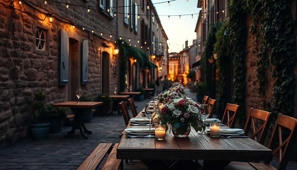 restaurant ambiance romantique aix en provence