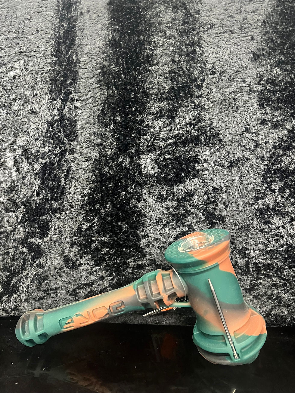 Thumbnail: Eyce green/brown hammer bubbler
